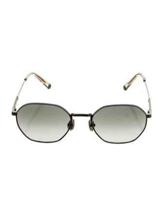 Brunello Cucinelli Round Gradient Sunglasses
