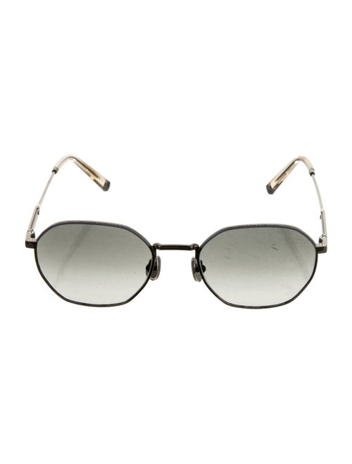 Brunello Cucinelli Round Gradient Sunglasses