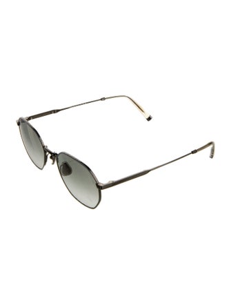 Brunello Cucinelli Round Gradient Sunglasses