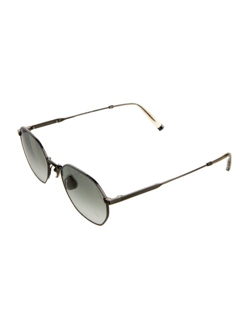 Brunello Cucinelli Round Gradient Sunglasses
