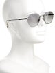 Brunello Cucinelli Round Gradient Sunglasses