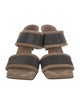 Brunello Cucinelli Monili Suede Slides