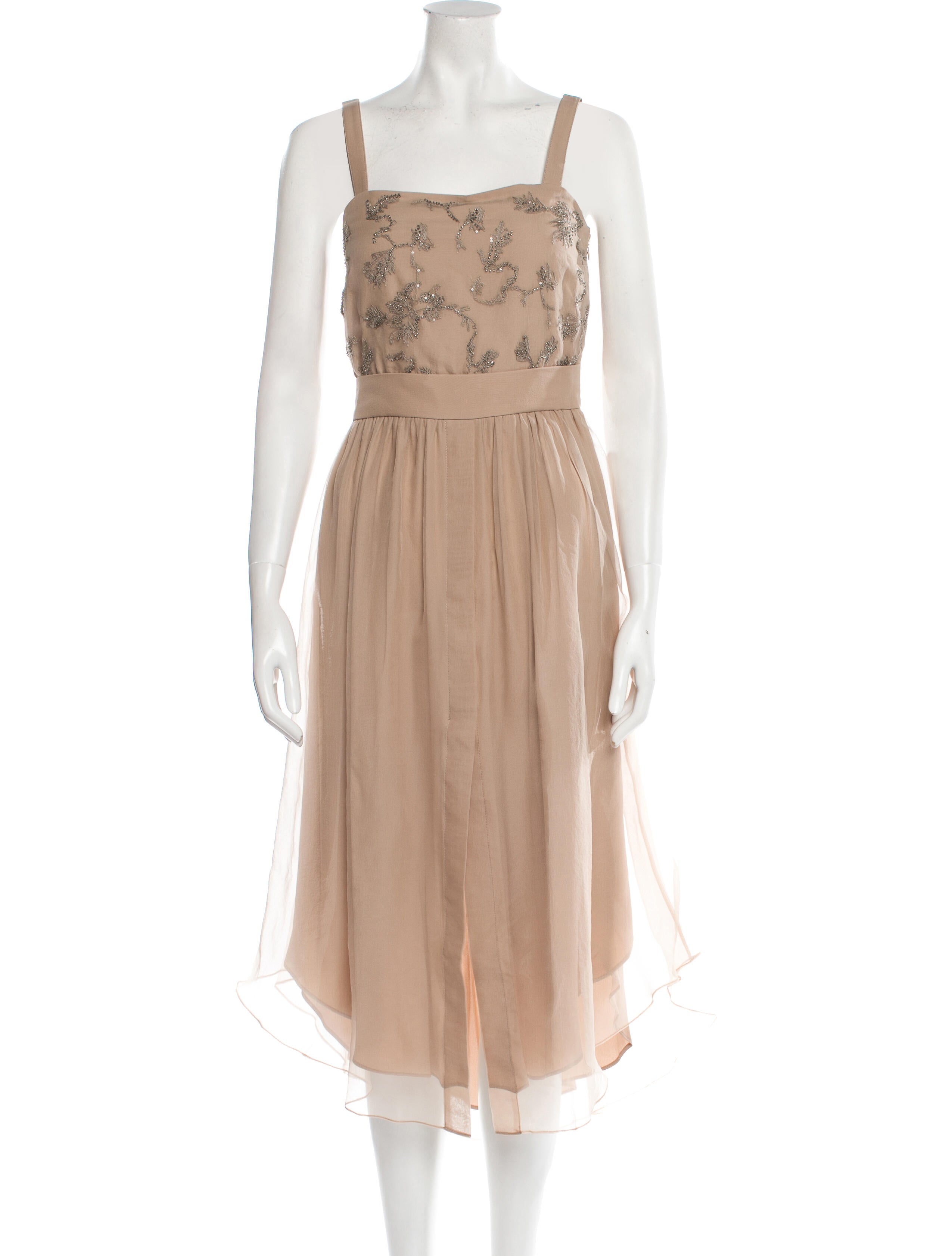 Brunello Cucinelli Silk Long Dress w/ Tags