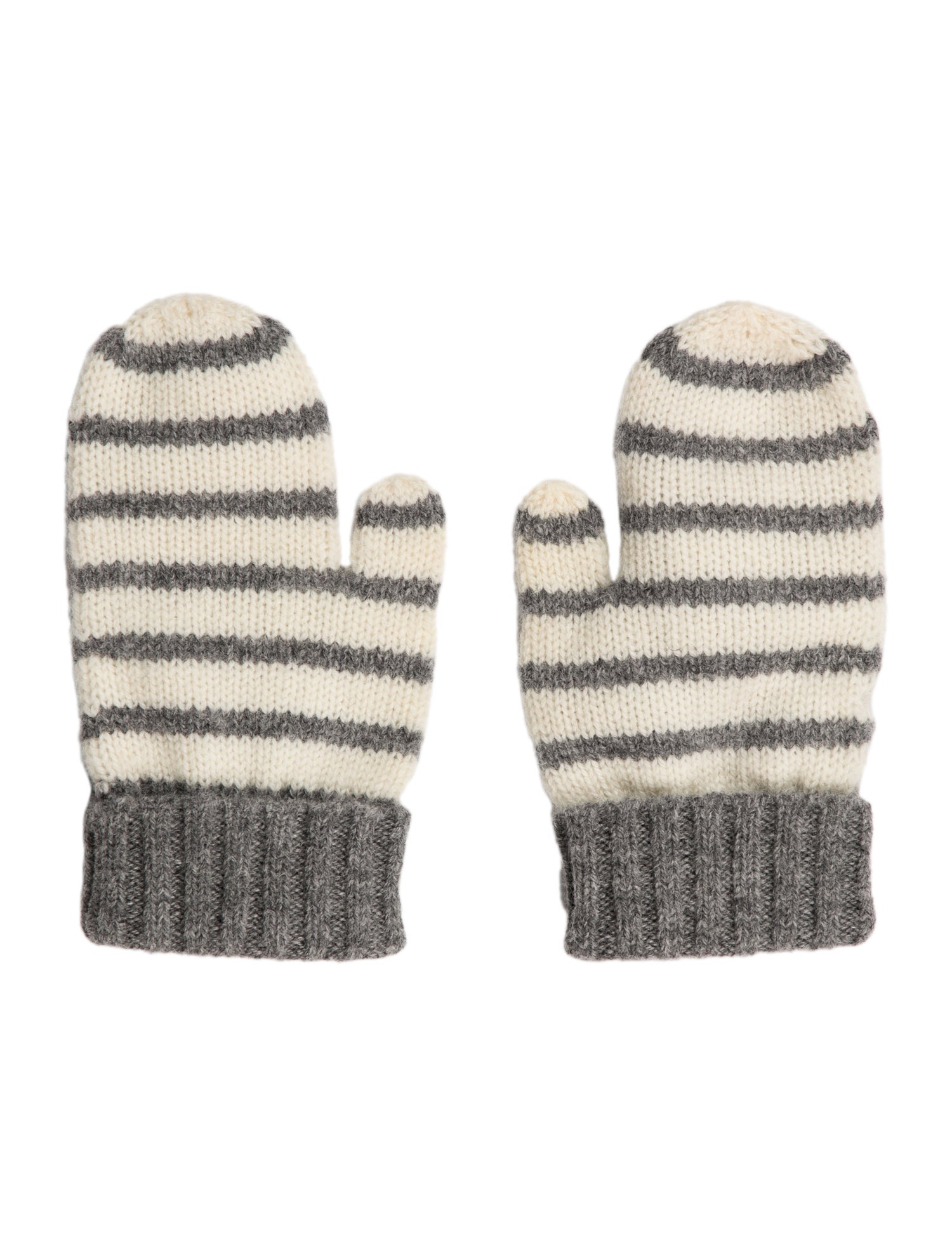 Burberry Infant Girls' Woven Knit Mittens