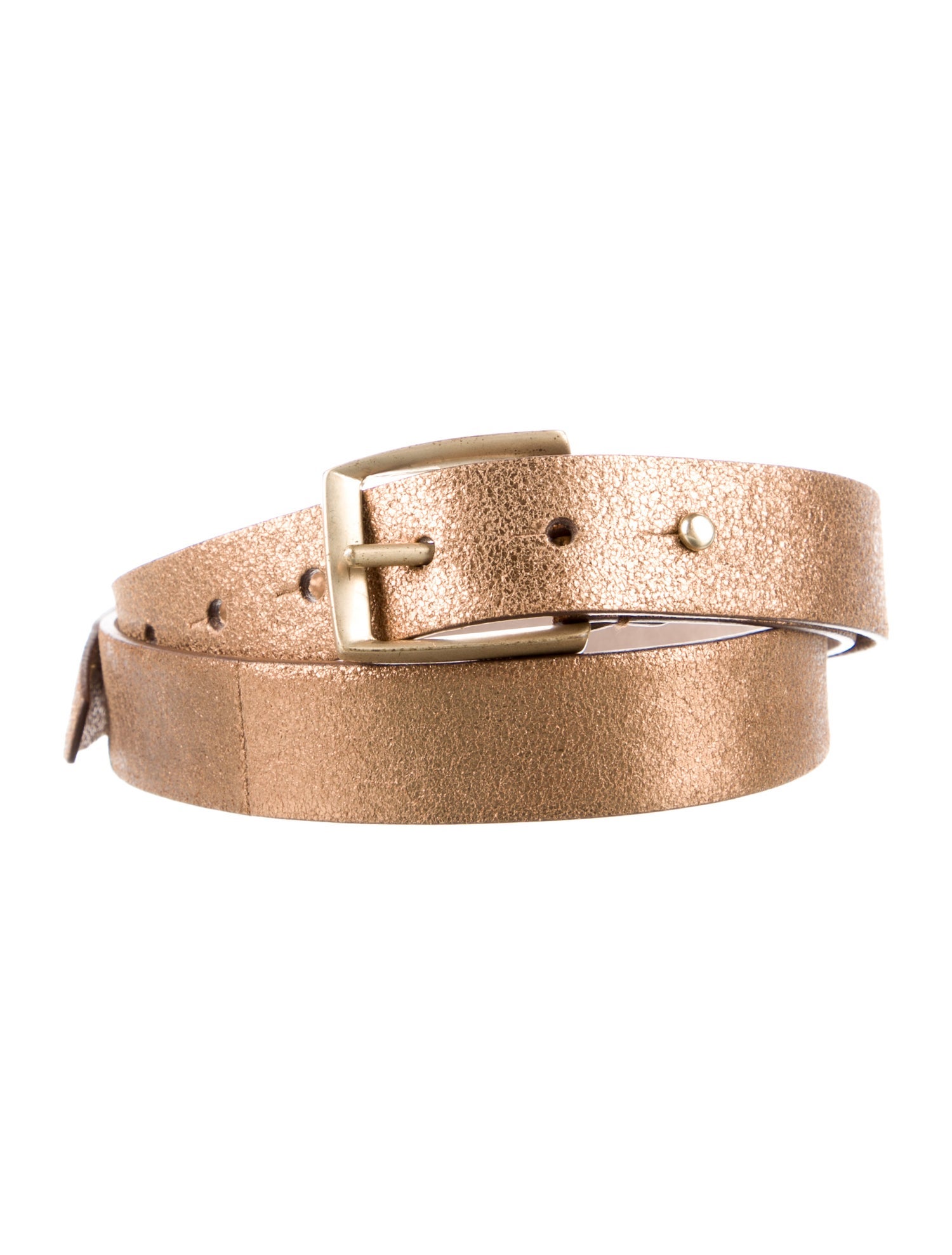 Brunello Cucinelli Skinny Leather Belt