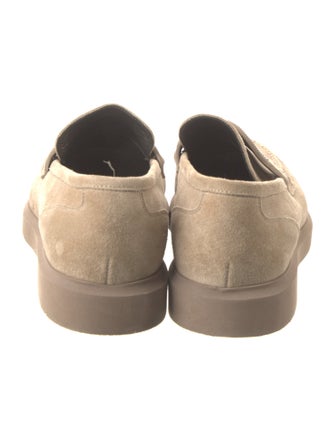 Brunello Cucinelli Monili Suede Loafers