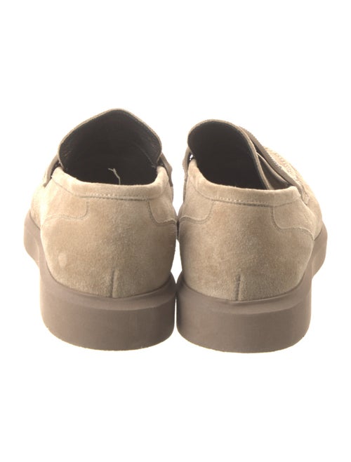 Brunello Cucinelli Monili Suede Loafers