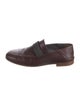 Brunello Cucinelli Leather Beaded Accents Loafers
