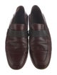 Brunello Cucinelli Leather Beaded Accents Loafers