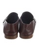 Brunello Cucinelli Leather Beaded Accents Loafers