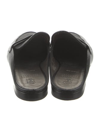 Brunello Cucinelli Monili Leather Mules