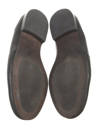 Brunello Cucinelli Monili Leather Mules