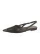 Brunello Cucinelli Monili Leather Slingback Flats