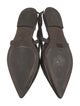 Brunello Cucinelli Monili Leather Slingback Flats