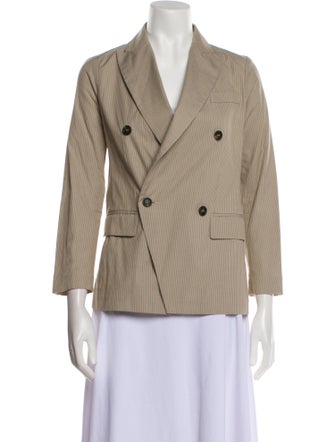 Brunello Cucinelli Striped Blazer