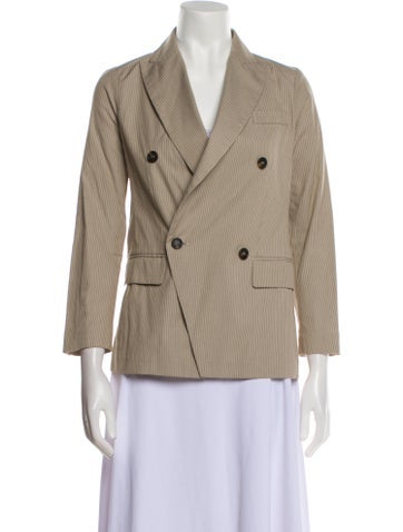 Brunello Cucinelli Jackets Striped Blazer XXS