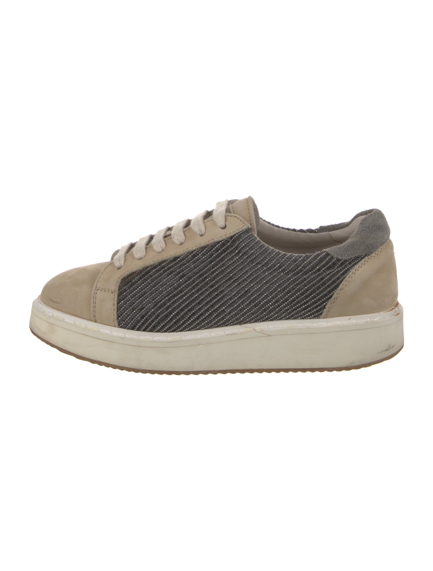 Brunello Cucinelli Monili Suede Sneakers