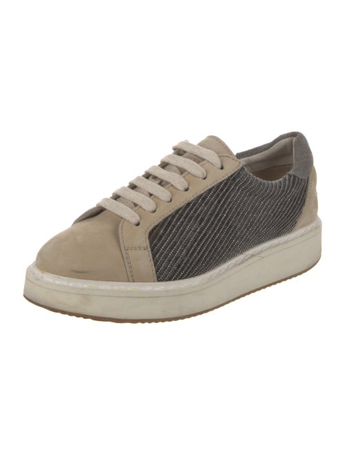Brunello Cucinelli Monili Suede Sneakers
