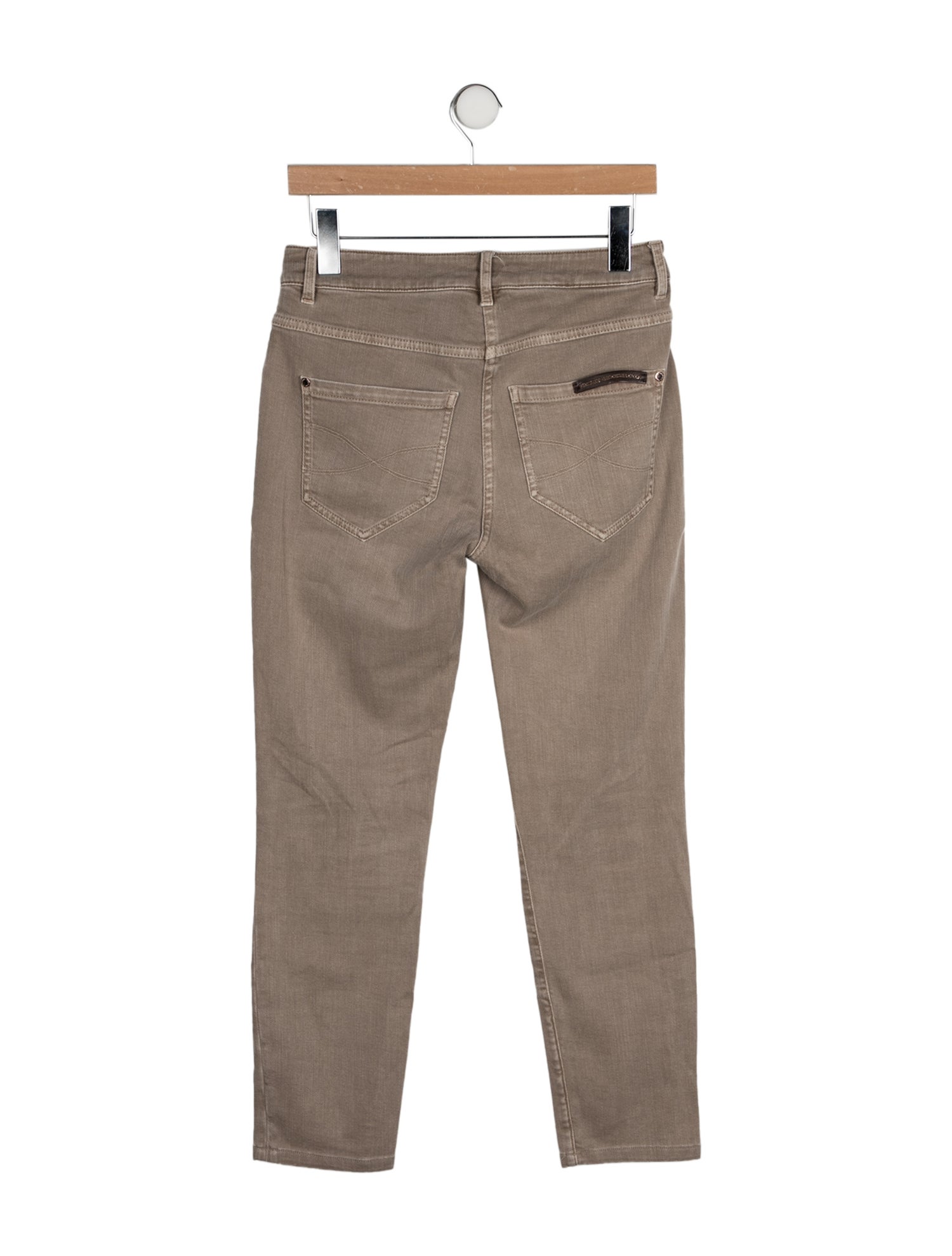 Brunello Cucinelli Mid-Rise Skinny Leg Jeans