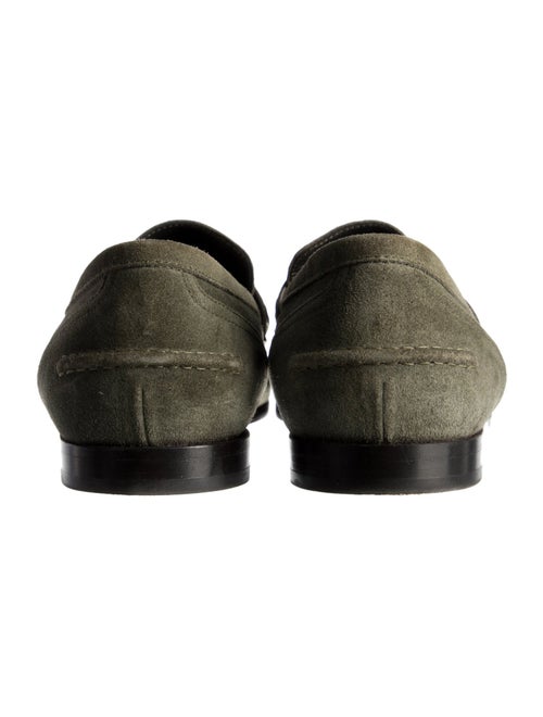 Brunello Cucinelli Monili Suede Loafers