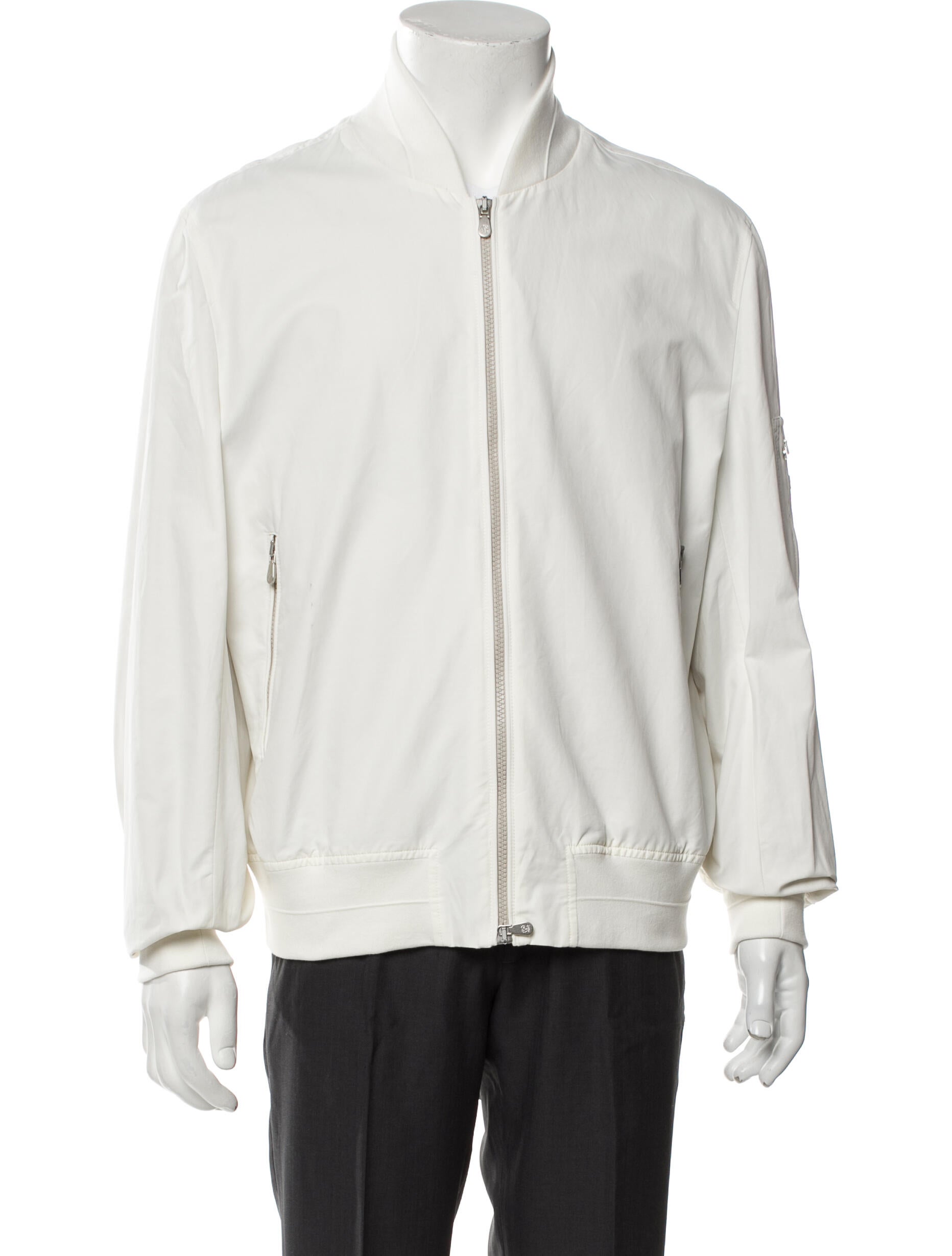Brunello Cucinelli Windbreaker - Neutrals Outerwear