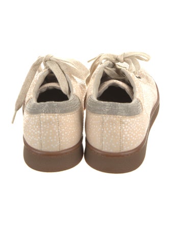 Brunello Cucinelli Monili Leather Sneakers