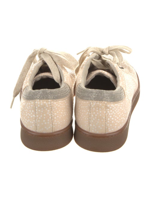 Brunello Cucinelli Monili Leather Sneakers