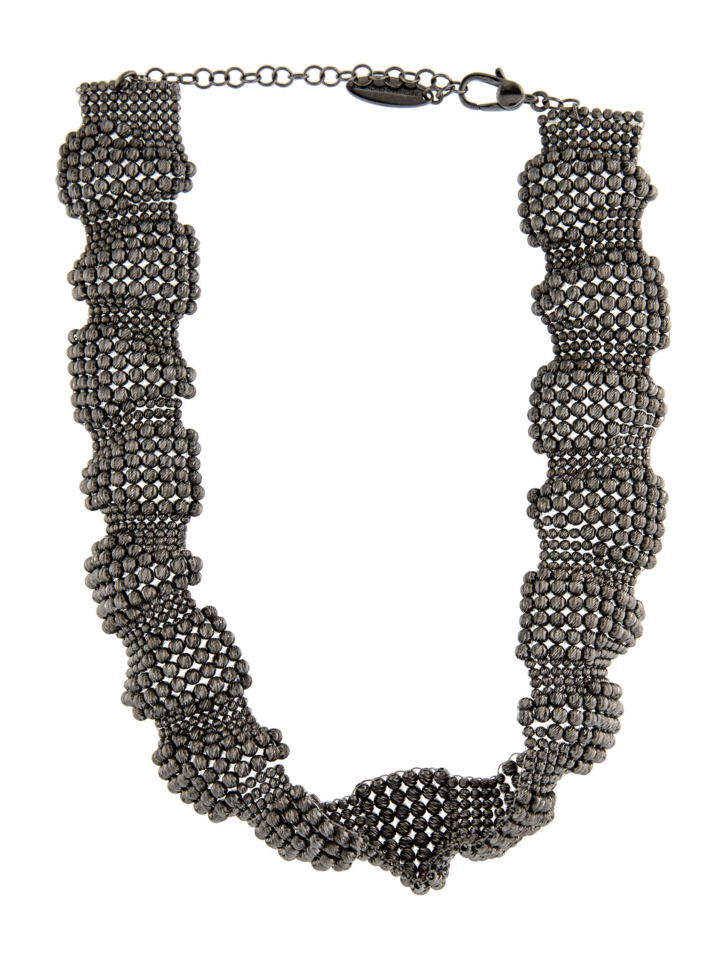 Brunello Cucinelli Sculptured Choker Necklace