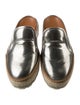 Brunello Cucinelli Patent Leather Beaded Accents Mules