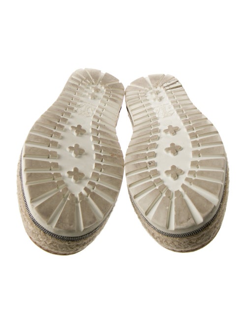 Brunello Cucinelli Patent Leather Beaded Accents Mules