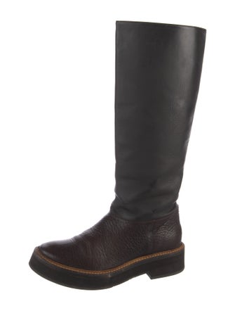 Brunello Cucinelli Leather Riding Boots
