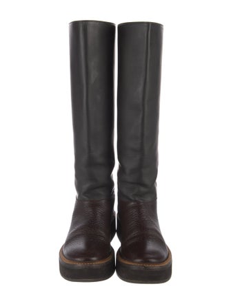 Brunello Cucinelli Leather Riding Boots