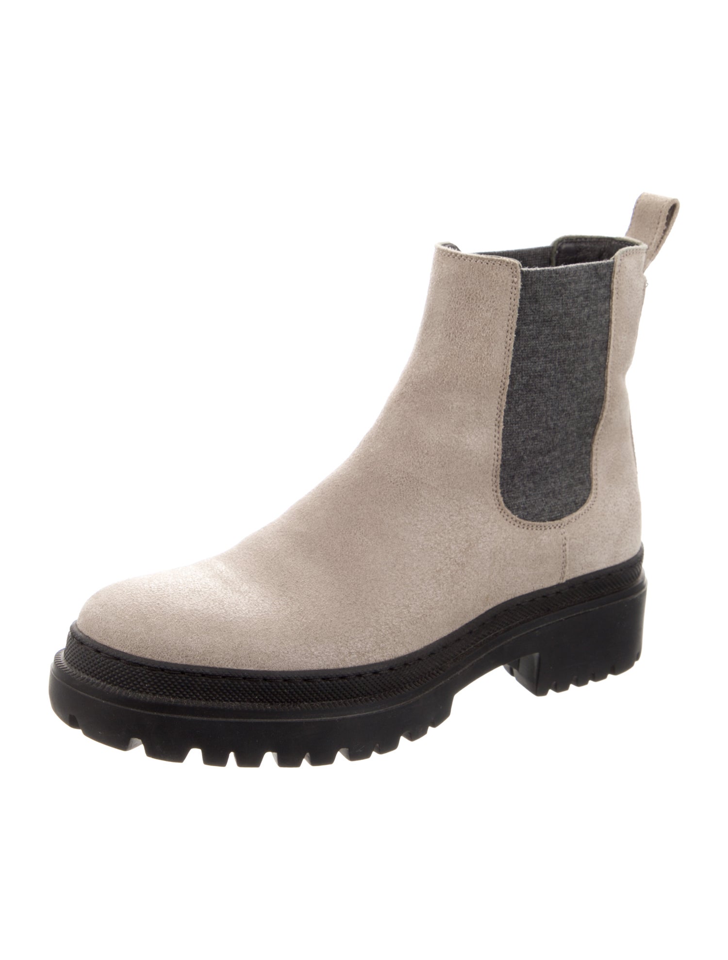 Brunello Cucinelli Suede Chelsea Boots