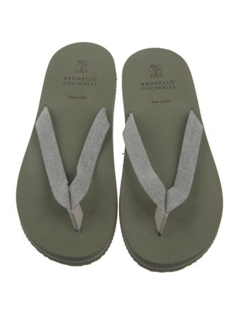 Brunello Cucinelli Rubber Slides
