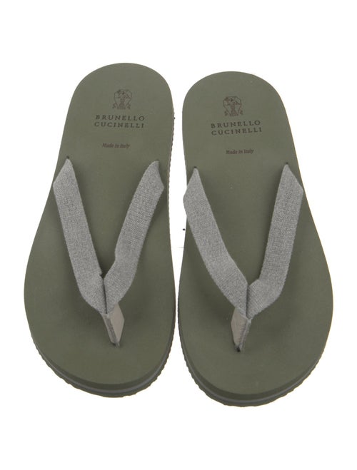 Brunello Cucinelli Rubber Slides