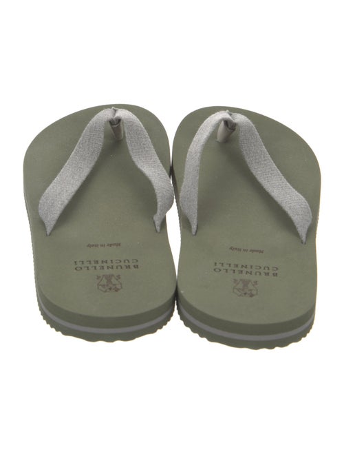 Brunello Cucinelli Rubber Slides