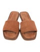 Brunello Cucinelli Monili Suede Slides