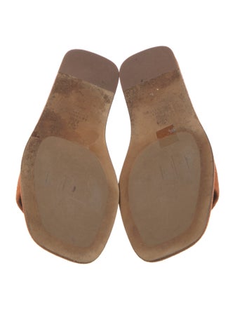 Brunello Cucinelli Monili Suede Slides
