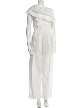 Brunello Cucinelli One-Shoulder Jumpsuit