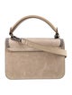 Brunello Cucinelli Suede Top Handle Bag
