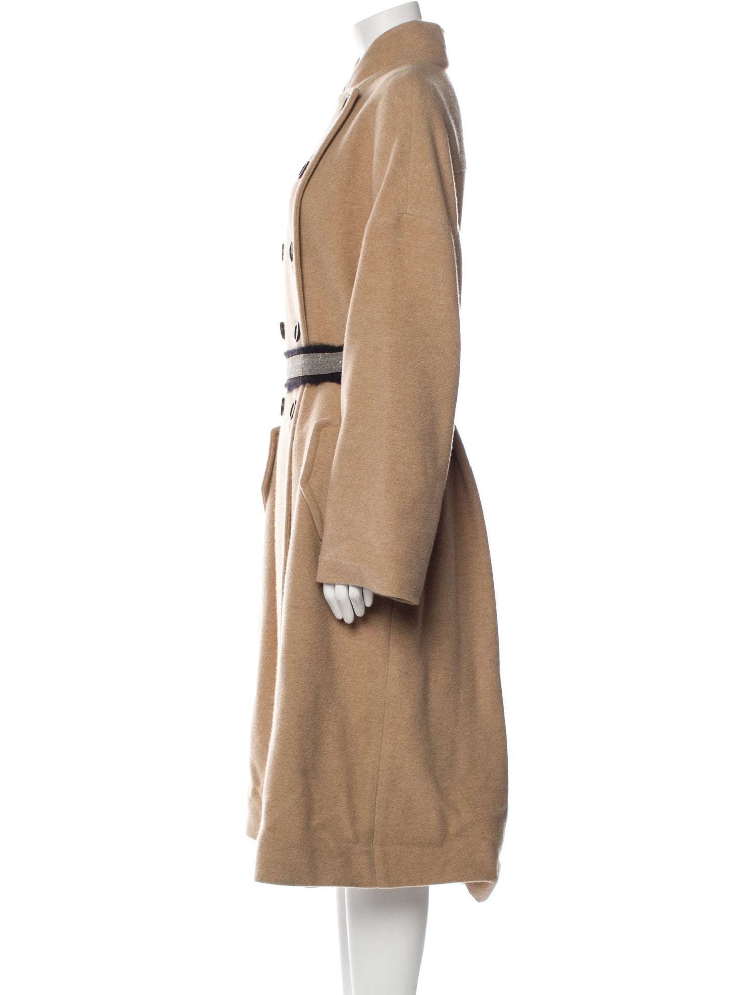 Brunello Cucinelli Cashmere Trench Coat