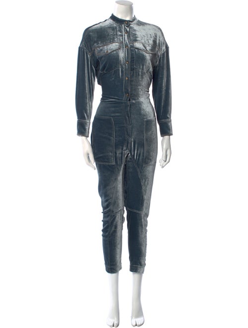 Brunello Cucinelli Mock Neck Jumpsuit