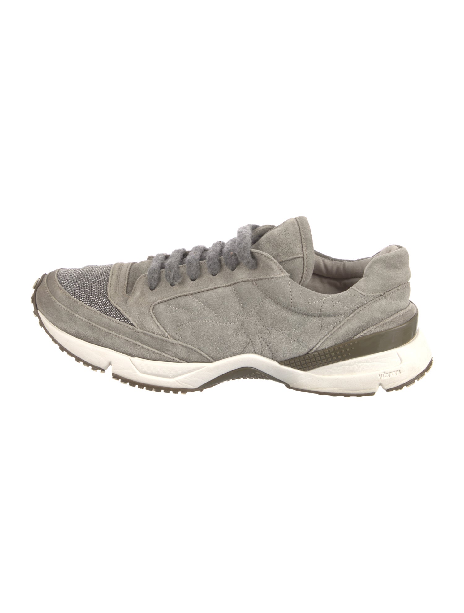 Brunello Cucinelli Monili Suede Sneakers