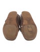 Brunello Cucinelli Monili Leather Slides