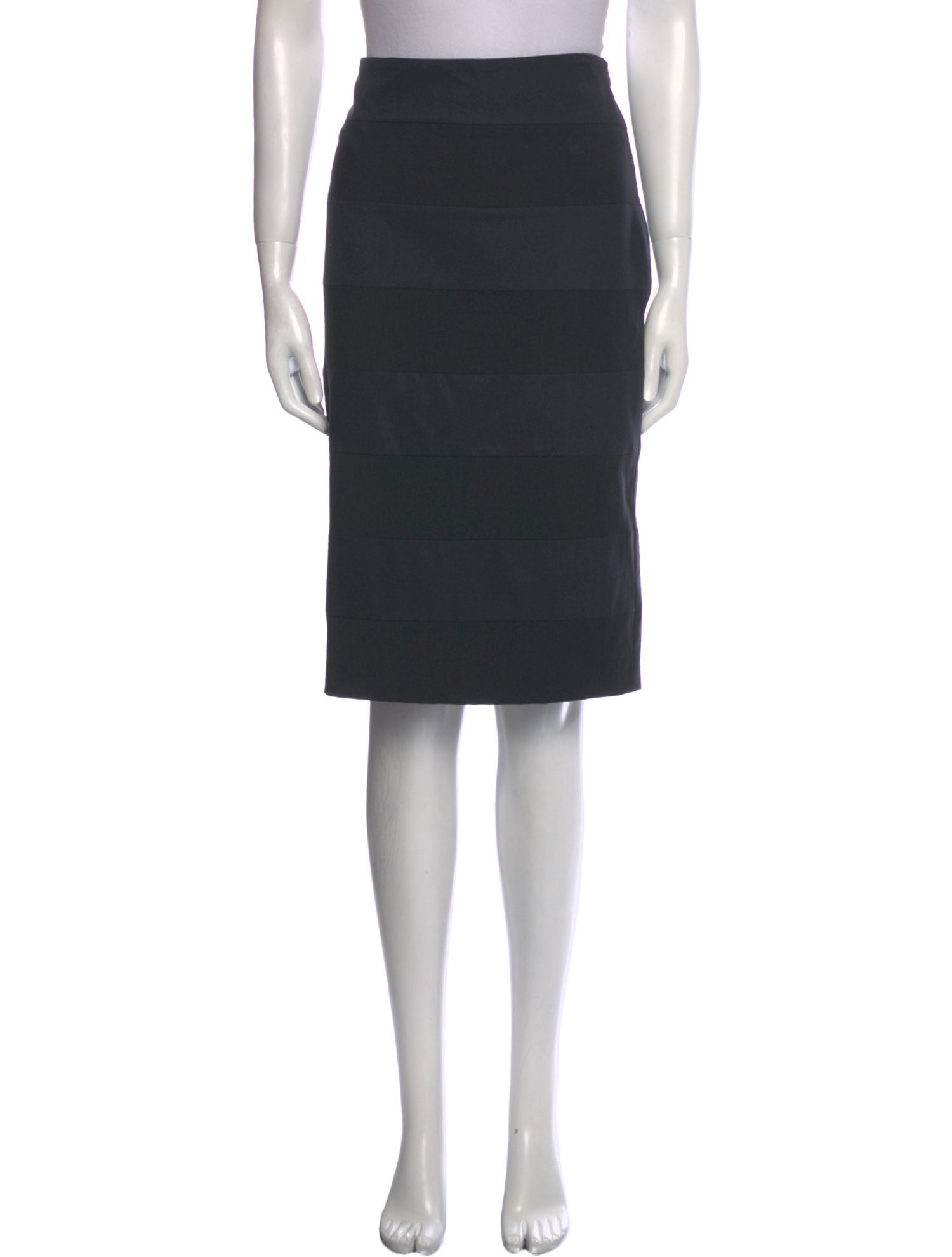 Brunello Cucinelli Virgin Wool Knee-Length Skirt