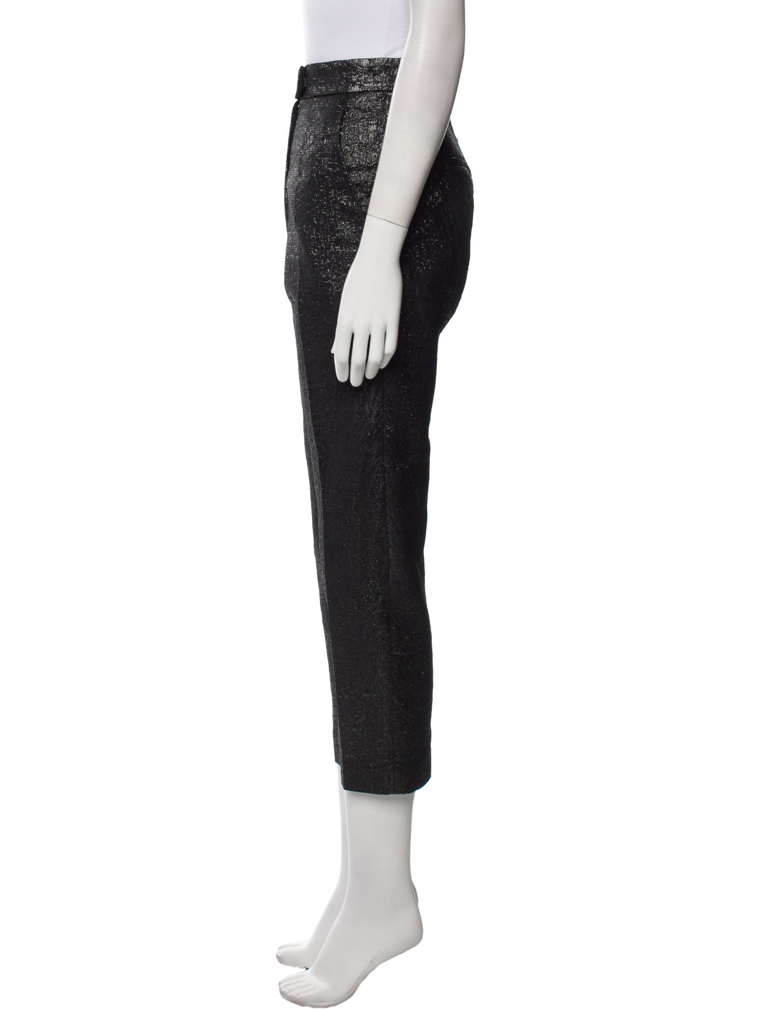 Brunello Cucinelli Straight Leg Pants - Black, 12