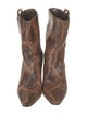Brunello Cucinelli Python Animal Print Boots