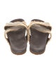 Brunello Cucinelli Monili Suede Slides