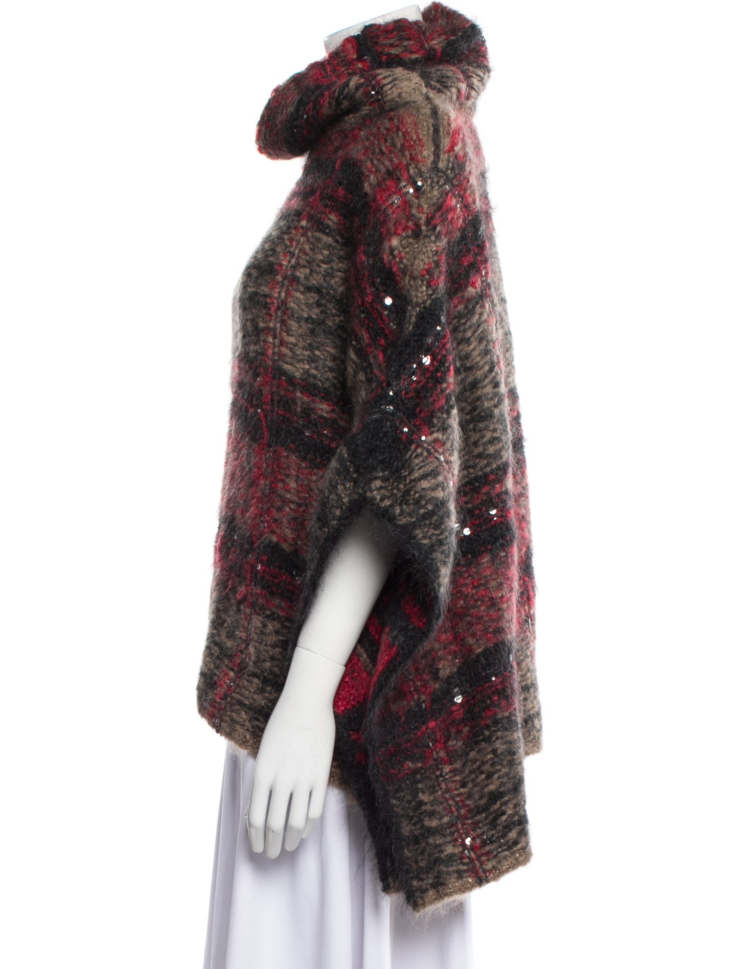 Brunello Cucinelli Mohair Printed Sweater