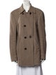 Brunello Cucinelli Tweed Pattern Peacoat
